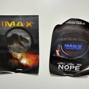 傷汚れあり　IMAX アイマックス　恐竜　ノープ　ポスター　4枚　ゆうパケットは折り曲げて発送します。