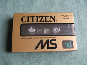 CITIZEN カセットテープ MS 46 未開封品