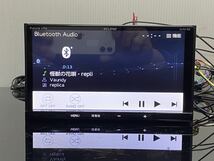 AVN-R8 イクリプス 4chフルセグTV Bluetoothオーディオ CD→SD録音 DVD SDオーディオ 純正未使用アンテナセット 送料無料_画像7