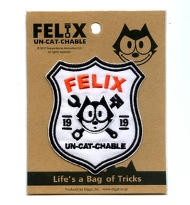 1枚　FELIX THE CAT(フィリックス・ザ・キャット)ワッペン（Sign）