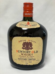 未開栓　古酒　サントリーオールド 760ml 43%　ウイスキー特級　SUNTORY OLD 760ml 43%