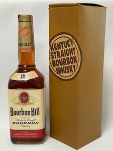 未開栓 古酒 バーボン ヒル 15年 ケンタッキーストレートバーボンウイスキー Bourbon Hill 15 YEARS OLD 箱付き 750ml 43%