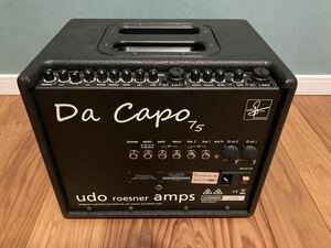 Udo Roesner Amps / Da Capo 75 アコギ　アンプ　ダカーポ75 中古美品　売り切ります！　aer