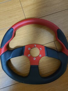 希少 MOMO momo command2 モモ コマンド 2 レッド 35π 35パイ 350mm ステアリング ハンドル Dシェイプ ナルディ 86 brz gt-r ランエボ