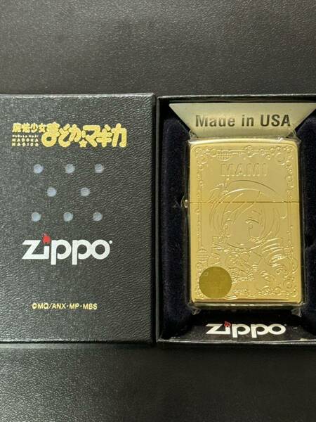 zippo 魔法少女 まどかマギカ 巴 マミ 限定数 77個 限定品 まどマギ ゴールド 希少ナンバー 1桁 2011年製 シリアルナンバー NO.003/077 