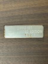 zippo LUCKY STRIKE THE WORLD FAMOUS 限定品 ラッキーストライク 年代物 1998年製 2点セット LUCKIES シリアルナンバー NO.1027 _画像9