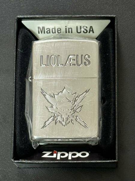 zippo MONSTER HUNTER LIOLAEUS モンスターハンター リオレウス 2016年製 狂竜戦線 特殊加工品 デットストック ケース 保証書