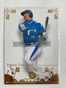 2008 BBM GG 佐藤　埼玉西武ライオンズ ＴＯＵＣＨ ＴＨＥ ＧＡＭＥ 200枚限定　金　パラレル 