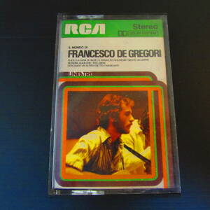 IL MONDO DI FRANCESCO DE GREGORI （ フランチェスコ・デ・グレゴリ の世界 ）　アルバム全10曲　カセットテープ中古