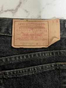 ★Levi's リーバイス 517-09 W30 L33 ブラックデニム　デニムパンツ　ジーパン　ジーンズ　ボトムス　メンズ