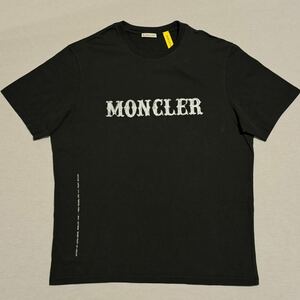 MONCLER モンクレール フラグメント 半袖　Tシャツ 黒 M 新品　モンクレールTシャツ　モンクレール半袖