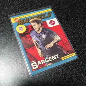 【PRESS PROOF】2021 PANINI DONRUSS SOCCER FIFA WORLD CUP インサート MARVELS JOSH SARGENT