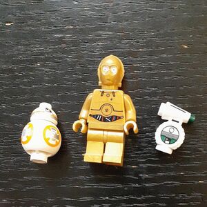 レゴ互換　スターウォーズ　ドロイドセット　c-3po bb-8 d-o