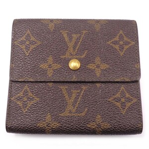 apf474☆100円スタート・難有【LOUIS VUITTON/ルイ・ヴィトン】Wホック 財布 ポルトモネビエカルトクレディ M61652■52B57