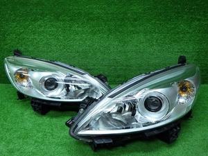 マツダ CW系 プレマシー ラフェスタ ヘッドライト左右 HID P9566 エ 240205056