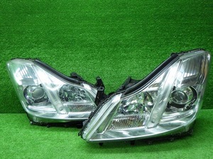 ジャンク　トヨタ　200系　クラウン　ロイヤル　ヘッドライト　左右　HID　30-341　K　240221087