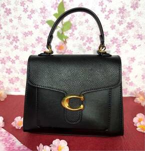 COACH Coach Coach handbag new goods unused black black shoulder 2way