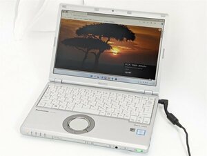 8台限定 送料無料 新品高速SSD 中古良品 ノートパソコン 12.1型 Panasonic CF-SZ5ADLKS 第6世代Core i5 無線 Windows11 Office済み 保証付