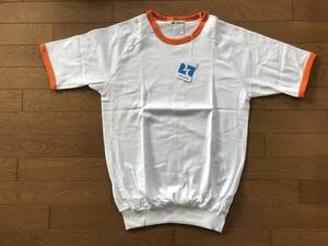 当時物　未使用　デッドストック　Hit Union　ヒットユニオン　半袖Tシャツ　丸首　体操服　品番：585-TC　サイズ：XO　　HF1475