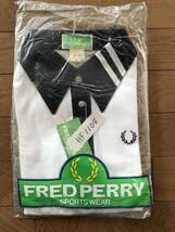 当時物　未使用　デッドストック　FRED PERRY　半袖シャツ　襟付き　レディース　品番：PH-196W　サイズ：S　　HF1104_画像8