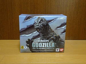 【美品】BANDAI S.H.Monsterarts ゴジラ（1964） 出現 Ver.（魂ウェブ商店限定）　モスゴジ　モスラ対ゴジラ