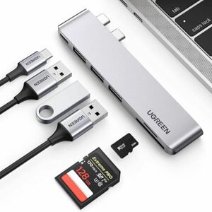 UGREEN MacBook Pro Air専用 USB-Cハブ SD/TFカードスロット