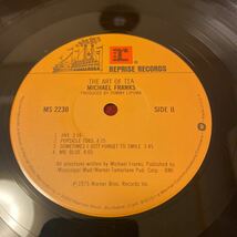 LPレコード　名盤 マイケル・フランクス Michael Franks THE ART OF TEA 米盤_画像10