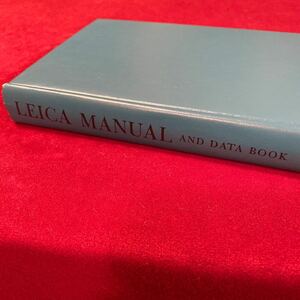 ライカ　マニュアル　LEICA MANUAL AND DATA BOOK