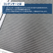 スズキ エブリィ ワゴン ターボ DA17W改 エアコン コンデンサー 95310-64P00 CD101020 互換品 6ヵ月保証 エブリイ エブリー_画像2