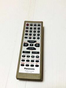 B 送料無料 Panasonic パナソニック SC-PM47MD 純正 リモコン EUR7711080 動作品
