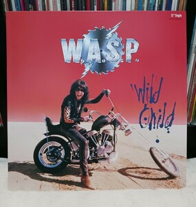 W.A.S.P. / WILD CHILD　　日本盤　12インチ・シングル　来日記念盤