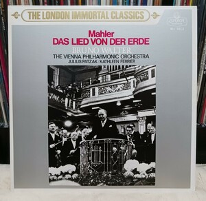 MAHLER DAS LIED VON DER ERDE / BRUNO WALTER　マーラー交響曲 [大地の歌]　ウィーン・フィルハーモニー管弦楽団