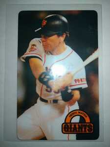  pine . preeminence .96 Calbee Professional Baseball chip sNo.1 Yomiuri Giants 