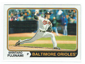 【藤浪晋太郎 ／ Shintaro Fujinami】2023 Topps Heritage High Number #688 ★ Baltimore Orioles オリオールズ ★ RC ルーキーカード