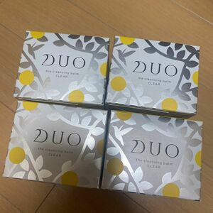 ＤＵＯ デュオ ザ クレンジングバーム クリア 〈クレンジング〉 100ｇ 今だけ10ｇ増量　4個セット