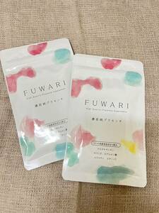 FUWARI 濃蜜純プラセンタ２袋 はぐくみプラス★アスタキサンチン・セラミド・ヒアルロン酸・エラスチン・ビタミンE