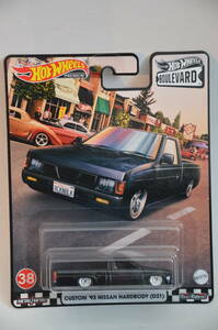 ヤマダ電機限定★Hot Wheels BOULEVARD CUSTOM '93 NISSAN HARDBODY D21 #38★HW ホットウィール ブールバード ニッサン ハードボディ