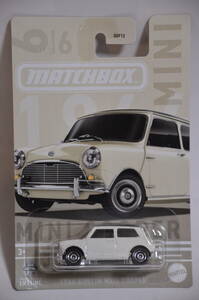 MATCHBOX 2024 テーマアソート MINI 1964 AUSTIN MINI COOPER #6/6★マッチボックス '64 オースチン ミニ クーパー