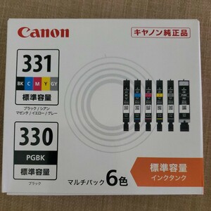 Canon 純正 インクカートリッジ BCI331 BK/C/M/Y/GY +330 6色マルチパック BCI331+330/6MP