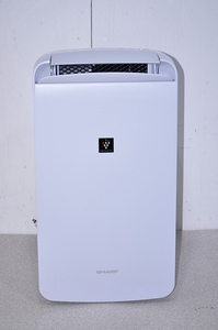 中古■2020年製 SHARP シャープ CM-L100-W プラズマクラスター 除湿機