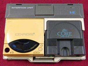 NEC IFU-30A PCEコアグラフィックス 本体+CD-ROM2 PCエンジン ＊ジャンク品【GH】