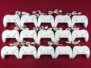 NINTENDO Wii クラシックコントローラー 30個セット ニンテンドー まとめ売り ＊ジャンク品【GH】