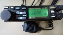 ICOM IC-38 アイコム 430MHz FM トランシーバー　マイク/N-M変換コネクター付き◇現状品_画像10