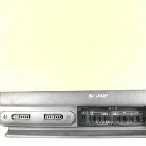SHARP 14G-SF1 シャープ SF1 本体 任天堂 スーパーファミコン内蔵型テレビ 14型＊ジャンク品_画像8