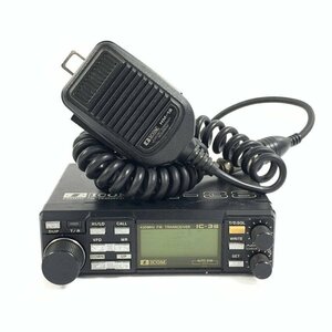 ICOM IC-38 アイコム 430MHz FM トランシーバー　マイク/N-M変換コネクター付き◇現状品