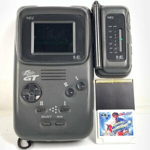 NEC PI-TG6/PI-AD11 PCE PCエンジン GT + TVチューナー ゲーム機本体＊ジャンク品