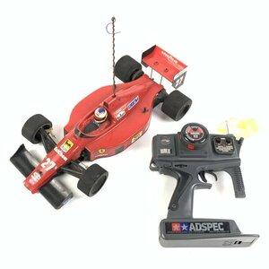 TAMIYA タミヤ Ferrari F189 電動RCカー プロポ付き＊ジャンク品