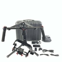 DJI RM-6 RONIN-M 3軸ジンバル ユーザーズマニュアル/プロポ/親指コントローラー/ハードケース/他付き●ジャンク品【TB】_画像1