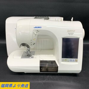 JUKI HZL-010N jureve ジューキ コンピューターミシン ジュレーブ ※タッチ操作NG 状態説明あり＊ジャンク品【福岡】