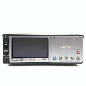 SONY HVR-M10J ソニー 業務用 HDビデオデッキ デジタルHDビデオカセットレコーダー●現状品【TB】